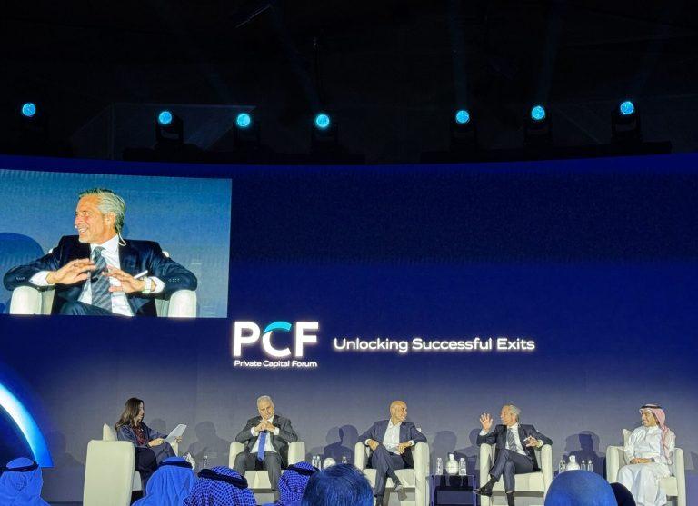 Dany Farha speaking at the 2025 Private Capital Forum